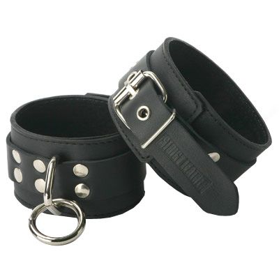 Strict Leather Suede Lined Cuffs